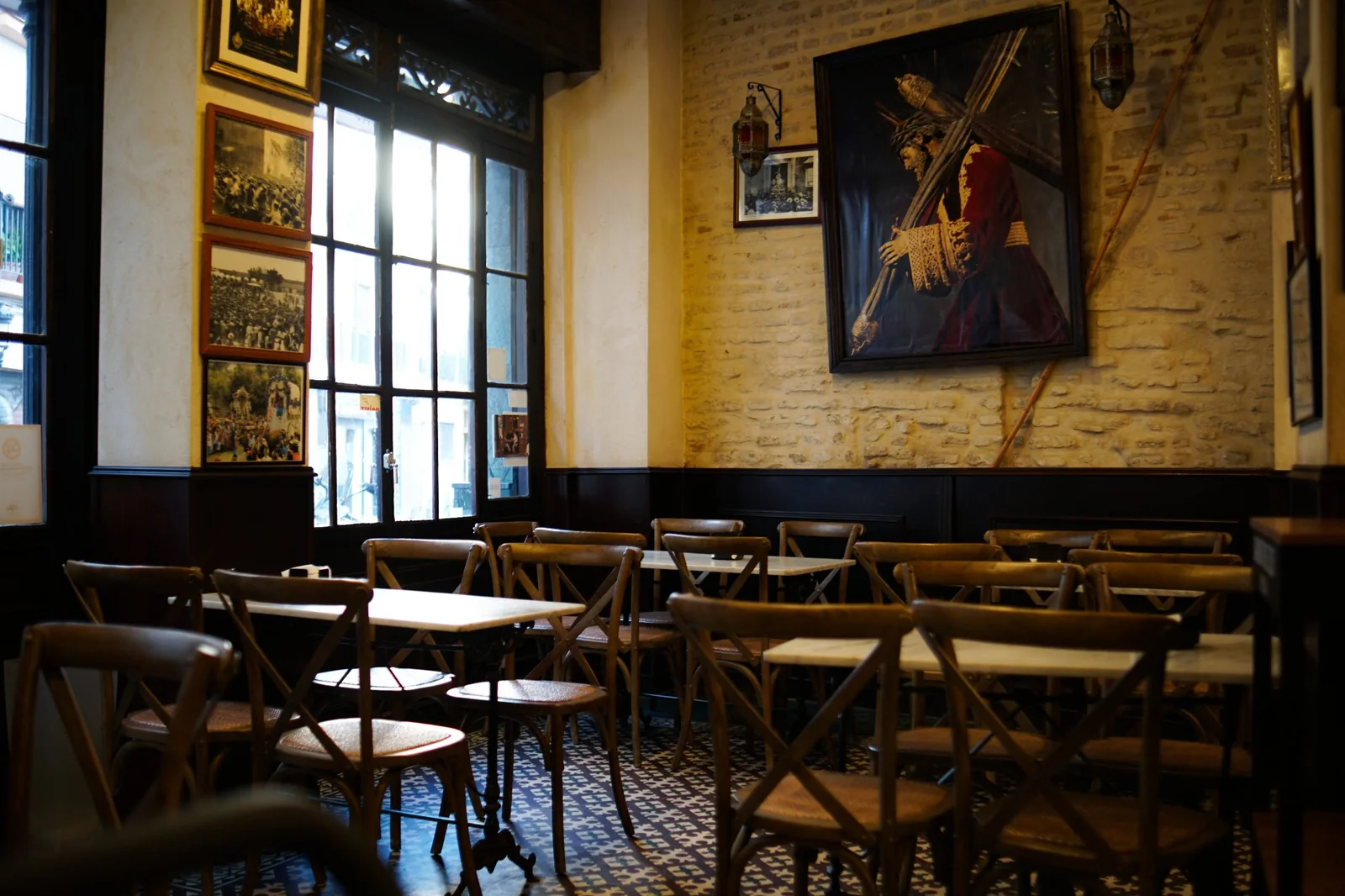 Interior acogedor de El Raconet de Sant Pere